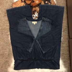 Anthropologie denim jumper